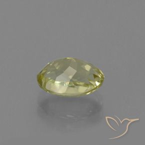 Sillimanita amarelo médio Natural 2.08ct, oval, VS