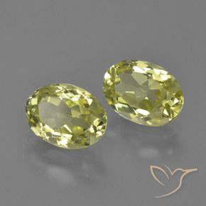 Pedras preciosas de Sillimanita Amarelo esverdeado natural de 2.54 ct, oval, VVS-VS