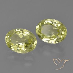 Pedras preciosas de Sillimanita amarelo médio natural de 2.91 ct, oval, VVS-VS