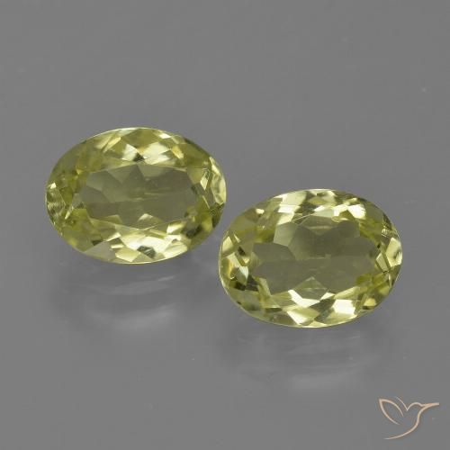 2.60ctw Natural amarelo médio Sillimanita, oval, VVS-VS