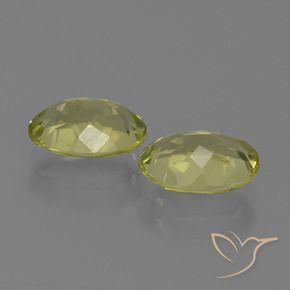 Pedras preciosas de Sillimanita amarelo médio natural de 2.60 ct, oval, VVS-VS