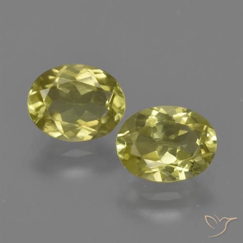 2.61ctw Natural amarelo médio Sillimanita, oval, VS