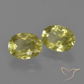 Pedras preciosas de Sillimanita amarelo médio natural de 2.61 ct, oval, VS