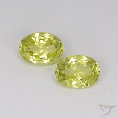 2.82ctw Natural amarelo médio Sillimanita, oval, VVS-VS