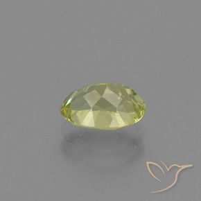Sillimanita Amarelo esverdeado Natural 1.33ct, oval, VS-SI
