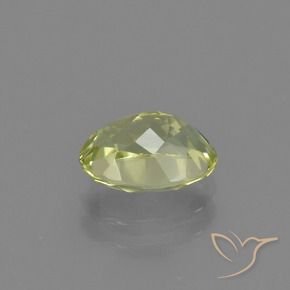 Sillimanita Amarelo verde Natural 1.55ct, oval, VVS
