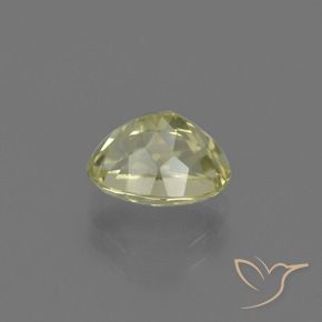 Sillimanita Amarelo Creme Pálido Natural 1.73ct, oval, VVS-VS