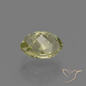 Sillimanita amarelo médio Natural 1.69ct, oval, VVS-VS