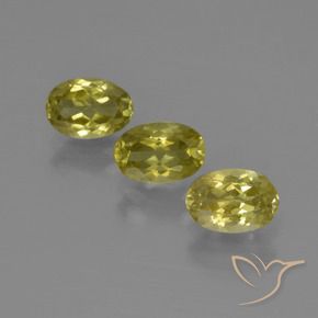 Pedras preciosas de Sillimanita Amarelo Abacaxi natural de 2.78 ct, oval, VS