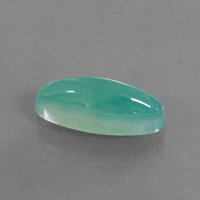 Smithsonite Azul verde Natural 30.86ct, Corte Oval, Translúcido