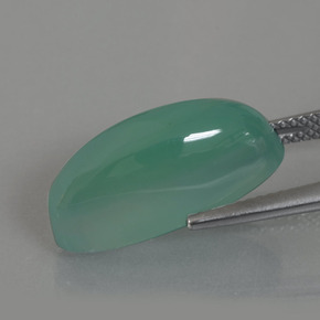 Smithsonita azul-verde claro natural 16,32ct, marquise, translúcido