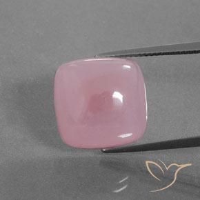 26.17ct Natural rosa rosa médio Smithsonite, Almofada, Transparente