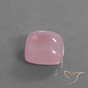 Smithsonite rosa rosa médio Natural 26.17ct, Almofada, Transparente