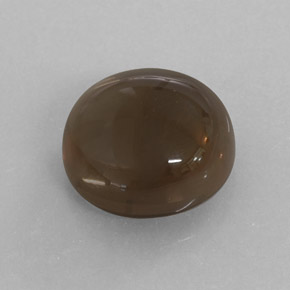 Quartzo fumê marrom natural 7,52ct, transparente, transparente/translúcido