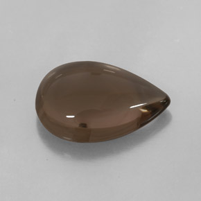 Quartzo fumê marrom natural 4,53ct, transparente, transparente/translúcido