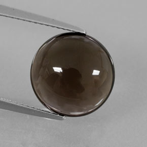 Quartzo fumê marrom natural 6,24ct, transparente, transparente/translúcido