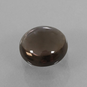 Quartzo fumê marrom natural 6,24ct, transparente, transparente/translúcido