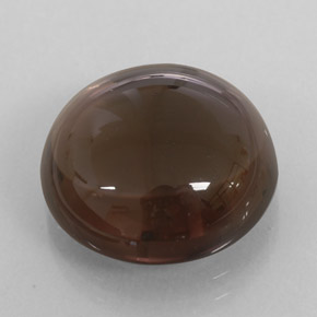 Quartzo fumê marrom natural 10,96ct, transparente, transparente/translúcido