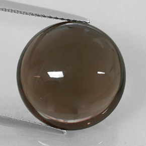 Quartzo fumê marrom natural 11,68ct, transparente, transparente/translúcido