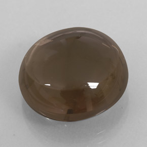 Quartzo fumê marrom natural 12,05ct, transparente, transparente/translúcido