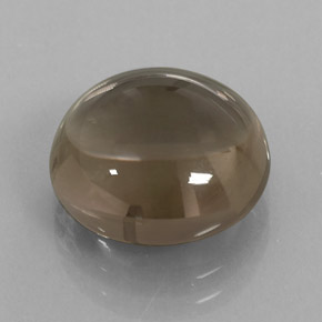 Quartzo fumê marrom natural 7,76ct, transparente, transparente/translúcido