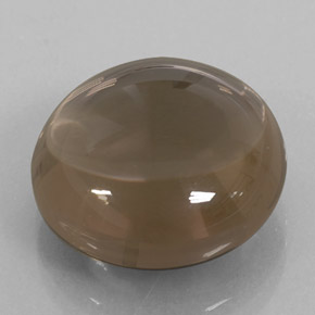 Quartzo fumê marrom natural 12,26ct, transparente, transparente/translúcido
