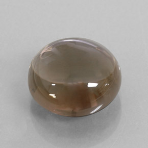 Quartzo fumê marrom natural 6,81ct, transparente, transparente/translúcido