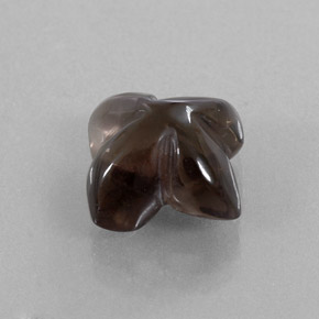 Quartzo fumê marrom natural 6,63ct, transparente, transparente/translúcido