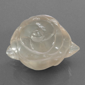 Quartzo fumê marrom natural 41,66ct, forma extravagante, transparente