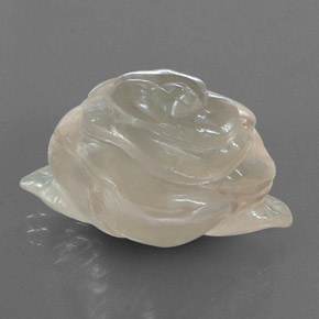 Quartzo fumê marrom natural 41,66ct, forma extravagante, transparente