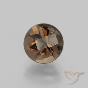 Quartzo Fumê Hickory Brown Natural 2.09ct, Redondo, VS-SI