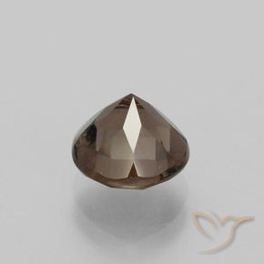 Quartzo Fumê Hickory Brown Natural 2.09ct, Redondo, VS-SI