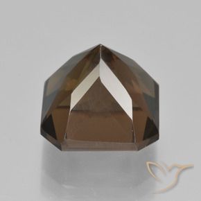 Quartzo Fumê Azul escuro Natural 8.07ct, Corte Octógono / Esmeralda, VVS