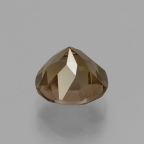 Quartzo Fumê Marrom Natural 2.02ct, Corte Redondo, VS