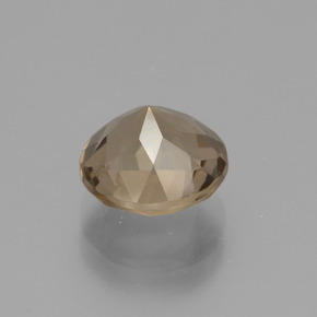 Quartzo Fumê Marrom Natural 1.96ct, Corte Redondo, VS