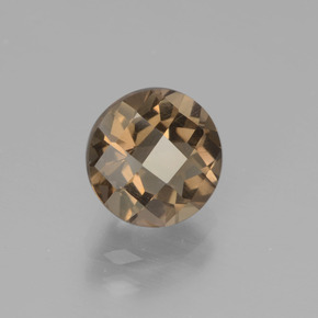 Quartzo Fumê Marrom Natural 1.89ct, Corte Redondo, VS