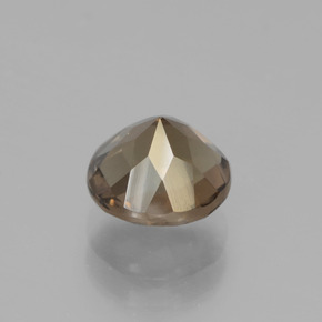 Quartzo Fumê Marrom Natural 1.89ct, Corte Redondo, VS