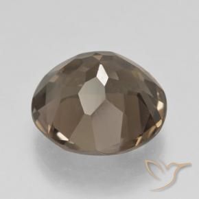 Quartzo Fumê Castanho médio Natural 9.80ct, Redondo, VS