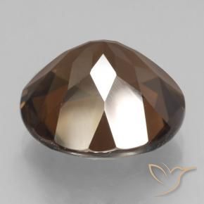 Quartzo Fumê Hickory Brown Natural 8.95ct, Redondo, VS
