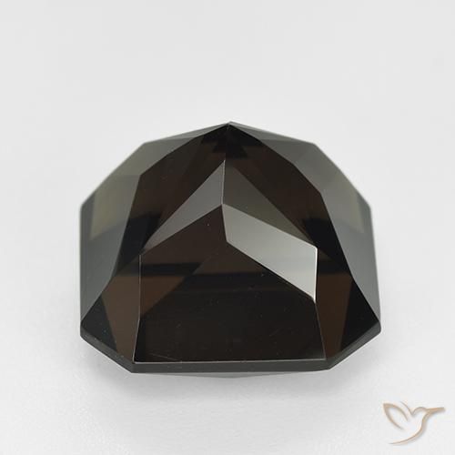 Quartzo Fumê Castanho médio Natural 15.03ct, Corte Octógono / Esmeralda, VVS