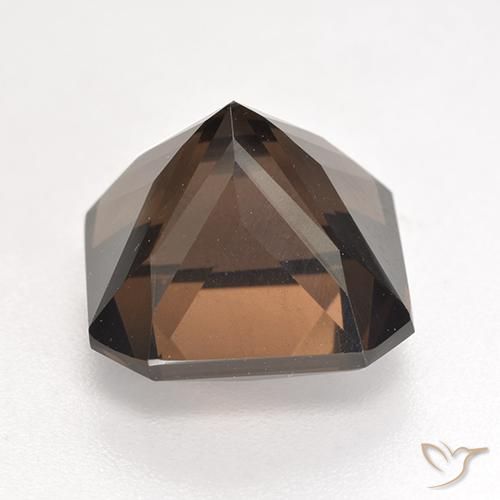 Quartzo Fumê Castanho médio Natural 7.48ct, Corte Octógono / Esmeralda, VVS-VS
