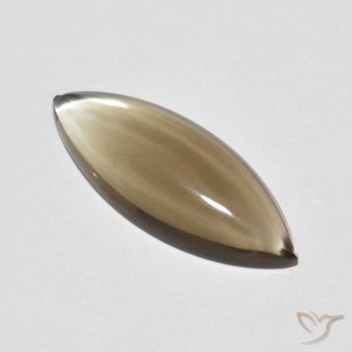 5.64ct Natural Moca claro Quartzo Fumê, Marquesa, Transparente