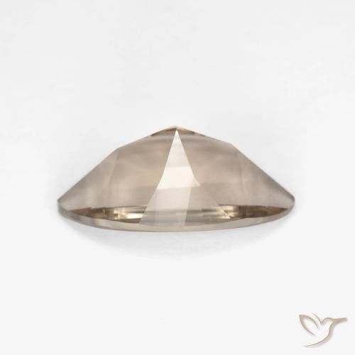 Quartzo Fumê Umber Brown Natural 2.43ct, Marquesa, VVS