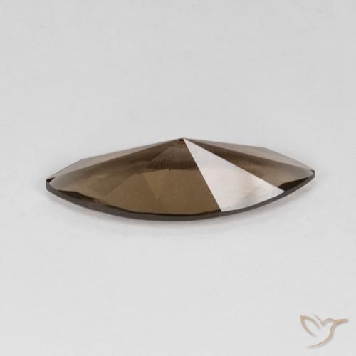 Quartzo Fumê Moca claro Natural 2.77ct, Marquesa, VVS