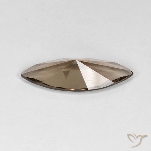 Quartzo Fumê Marrom claro Natural 2.67ct, Marquesa, VS