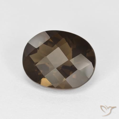 2.42ct Natural Castanho médio Quartzo Fumê, oval, VVS