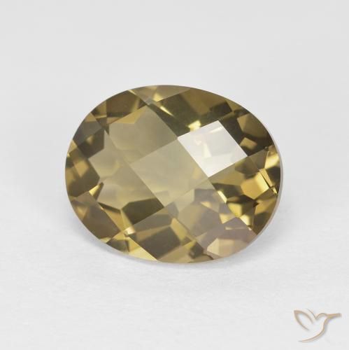 Quartzo Fumê Café Marrom Natural 2.43ct, oval, VVS