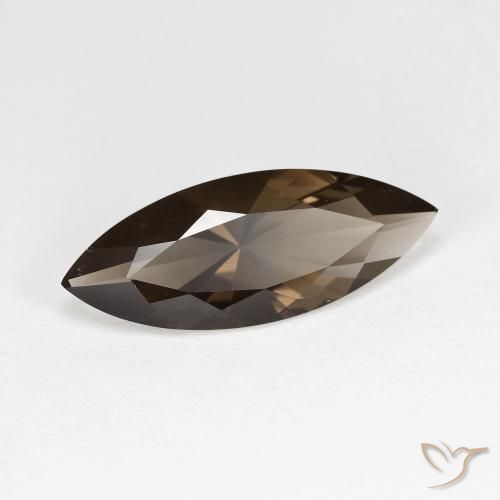 Quartzo Fumê Marrom Natural 2.81ct, Marquesa, VVS