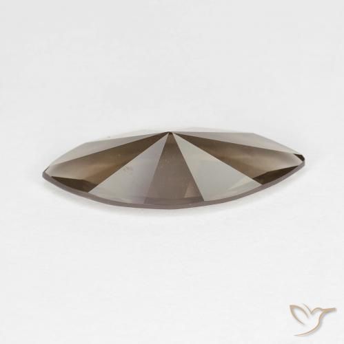 Quartzo Fumê Marrom Natural 2.81ct, Marquesa, VVS