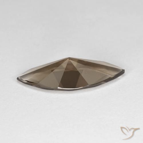 Quartzo Fumê Marrom Quente Natural 2.52ct, Marquesa, VVS